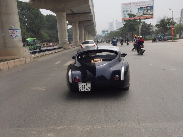 Ngoại hình xe được lắp ráp hoàn toàn thủ công