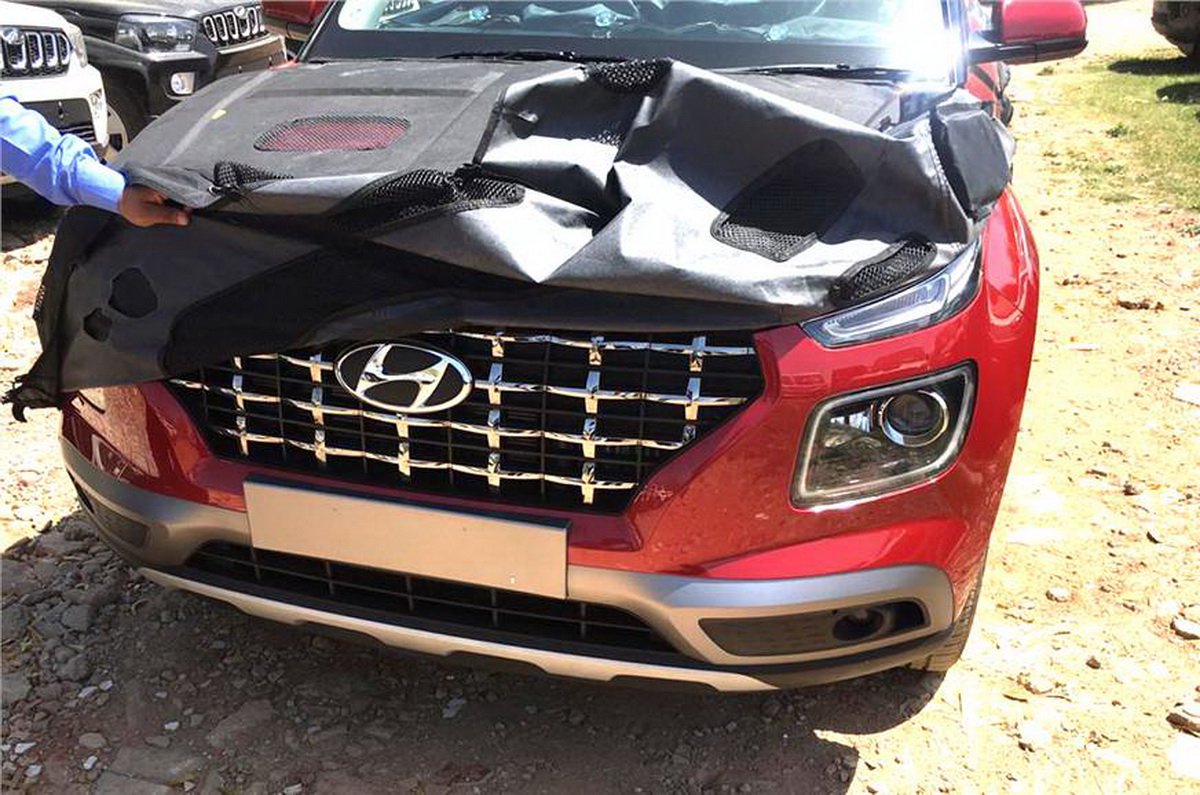 Thiết kế đầu xe của Hyundai Venue