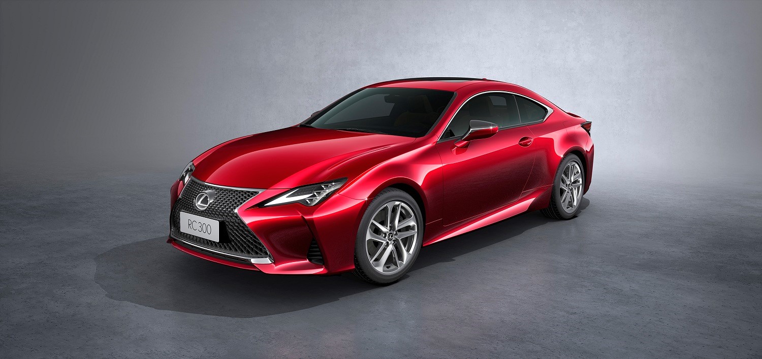 Lexus RC 300 2019 vẫn giữ được cái chất của mẫu coupé Lexus LC nhưng mang trên mình 1 diện mạo mới khỏe khoắn và sang trọng hơn với thiết kế lưới tản nhiệt hình “con suốt” giống với Lexus LS 2019 Lexus RC 300 2019 vẫn giữ được cái chất của mẫu coupé Lexus LC nhưng mang trên mình 1 diện mạo mới khỏe khoắn và sang trọng hơn với thiết kế lưới tản nhiệt hình “con suốt” giống với Lexus LS 2019