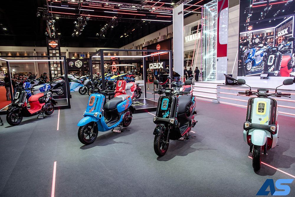 Yamaha QBIX được đưa tới triển lãm xe Bangkok Yamaha QBIX được đưa tới triển lãm xe Bangkok