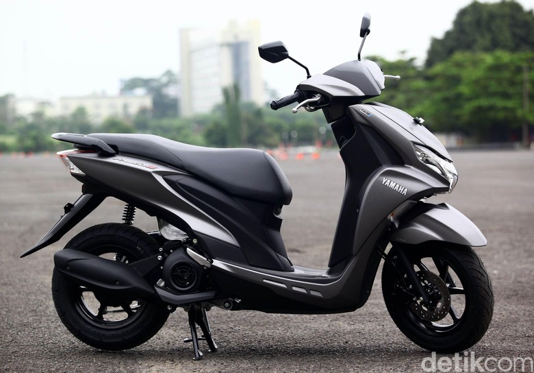 Hình dáng tổng thể của mẫu xe Yamaha FreeGo 125 2019 rất giống với hình ảnh xuất hiện trong đoạn video clip từ Yamaha