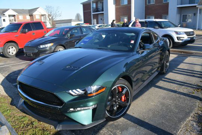 Chiếc Ford Mustang Bullitt được tìm thấy sau vụ trộm