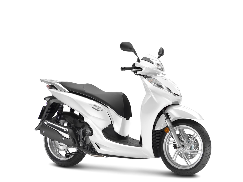 Honda SH300i Trắng đen