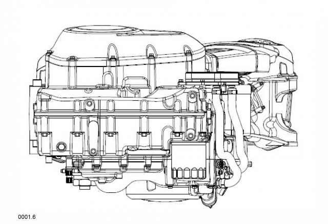 Thiết kế khau chứa đầu, vị trí lọc dầu dưới đáy động cơ