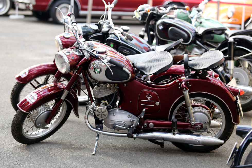 Dàn xe trong Ngày hội xe cổ Sài Gòn 2019