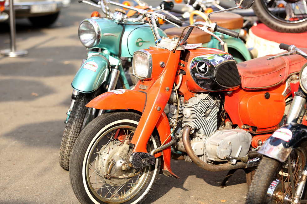 Dàn xe trong Ngày hội xe cổ Sài Gòn 2019