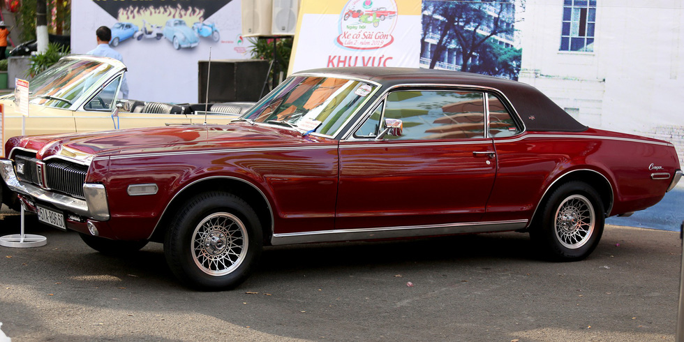 Dàn xe trong Ngày hội xe cổ Sài Gòn 2019