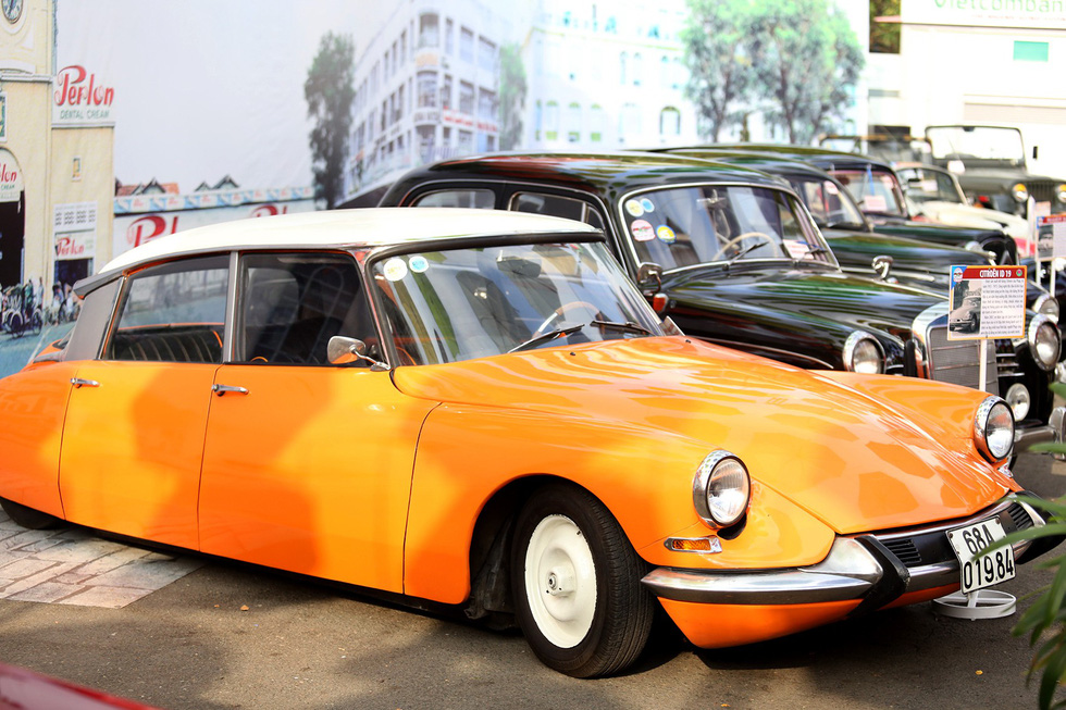 Dàn xe trong Ngày hội xe cổ Sài Gòn 2019