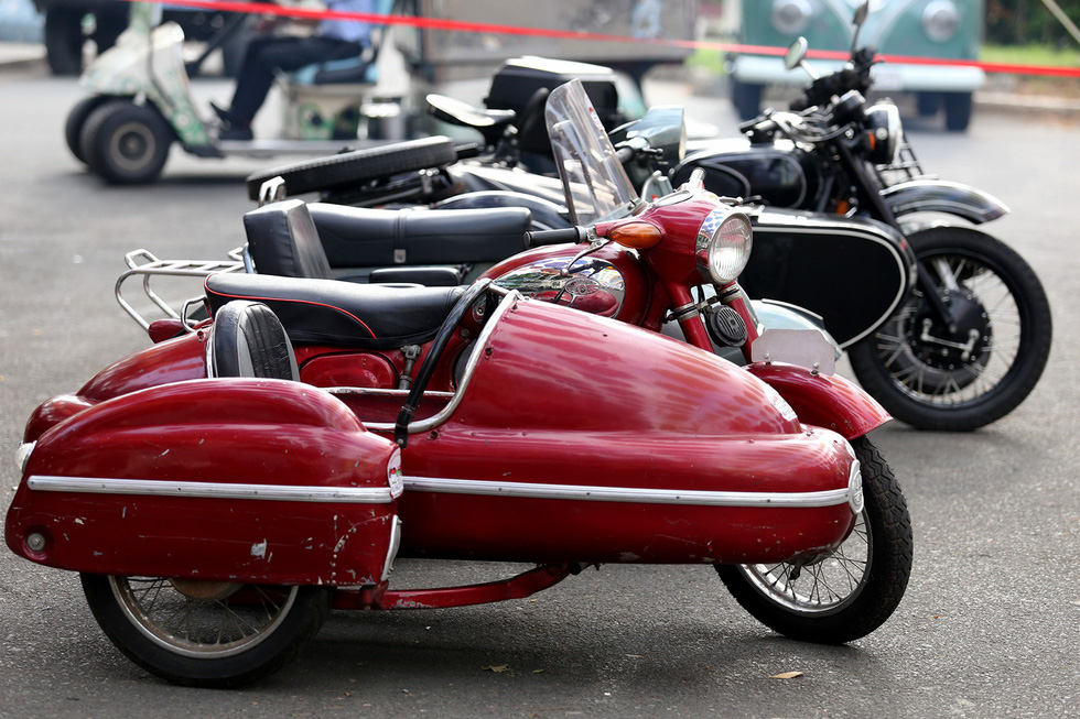 Dàn xe trong Ngày hội xe cổ Sài Gòn 2019