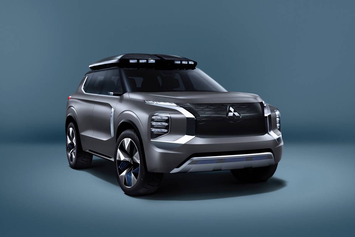 Phía trước của Mitsubishi e-Yi