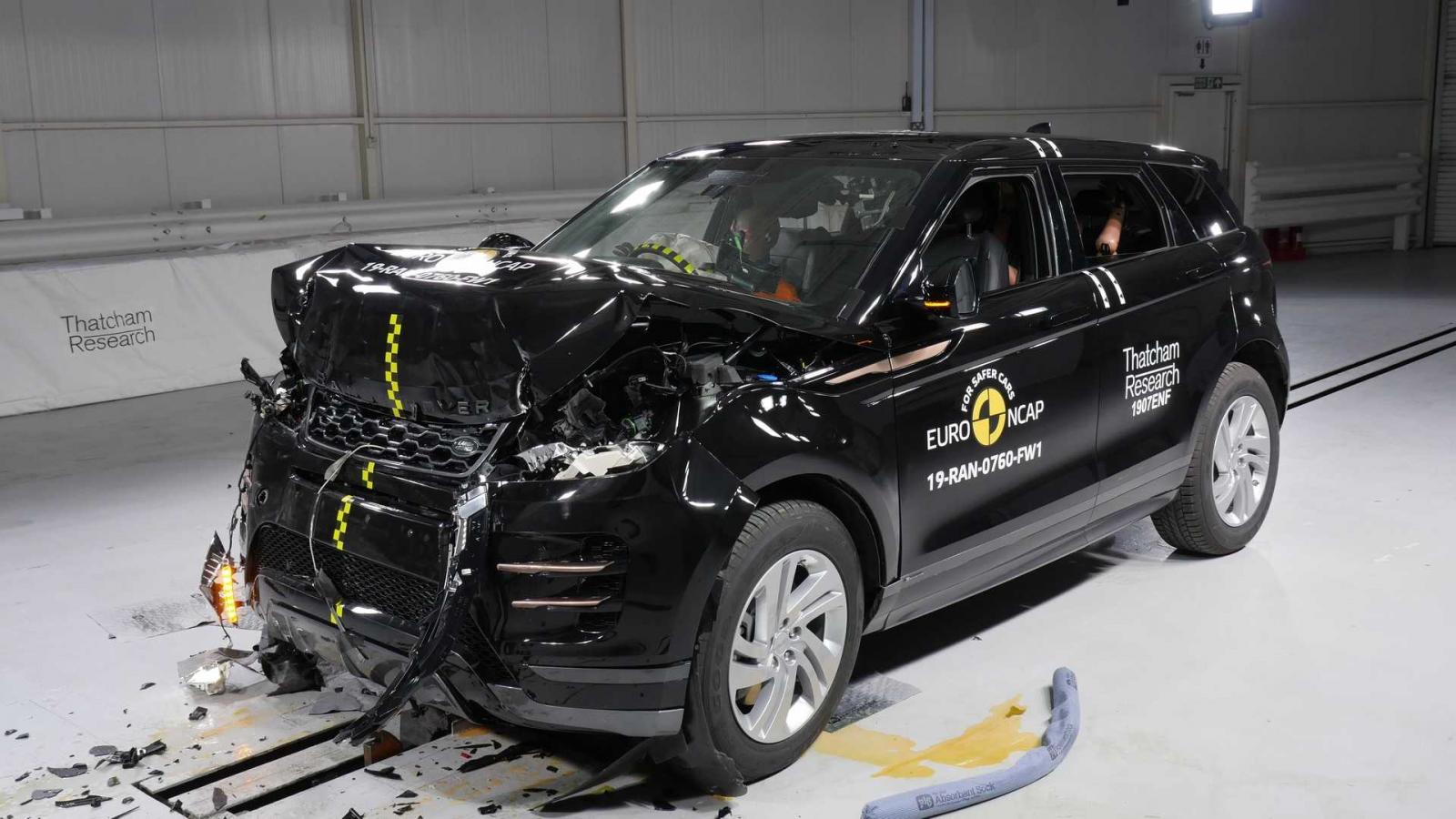 Range Rover Evoque đã xuất sắc đạt đánh giá 5 sao của Euro NCAP
