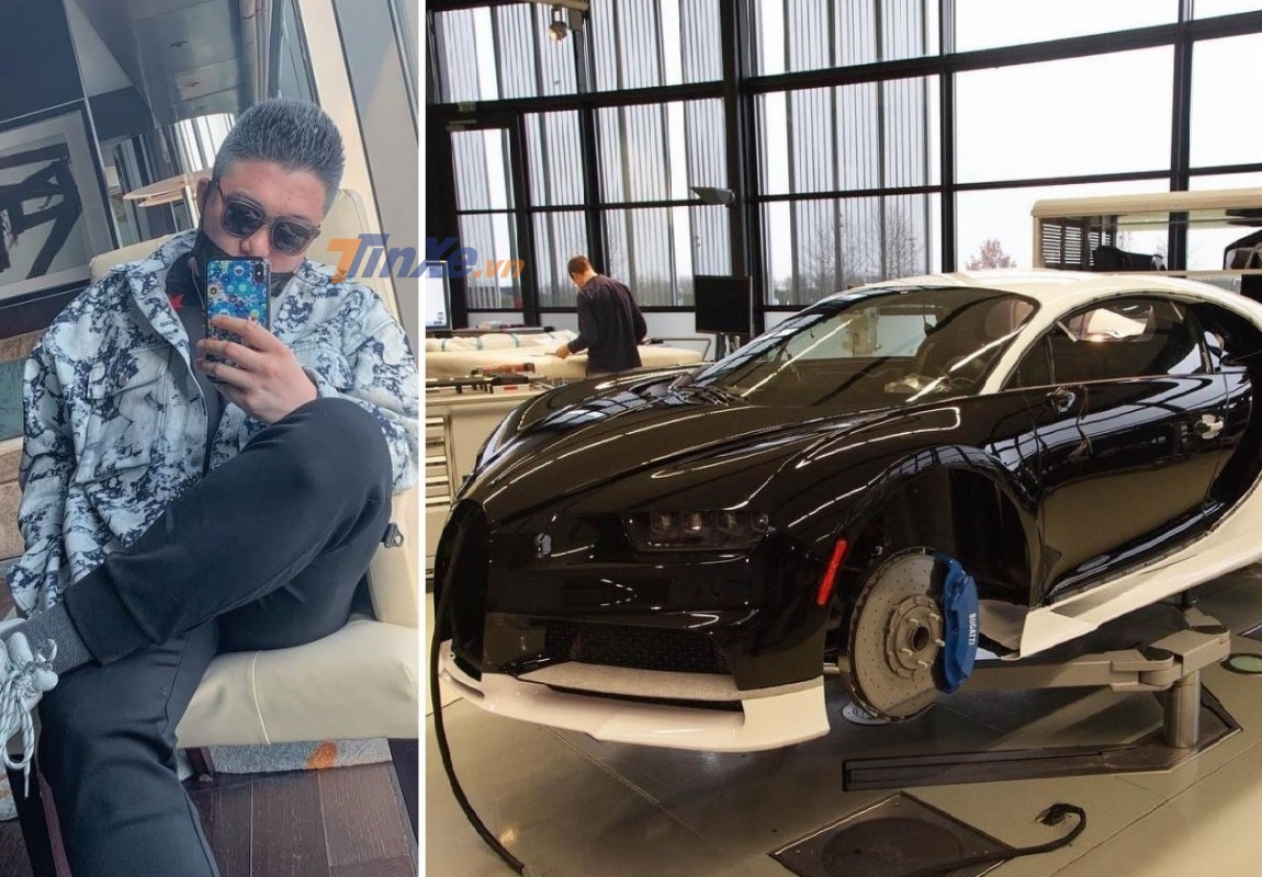 Ding Chen đặt mua siêu xe triệu đô Bugatti Chiron ở Canada và thanh toán bằng thẻ Union Pay