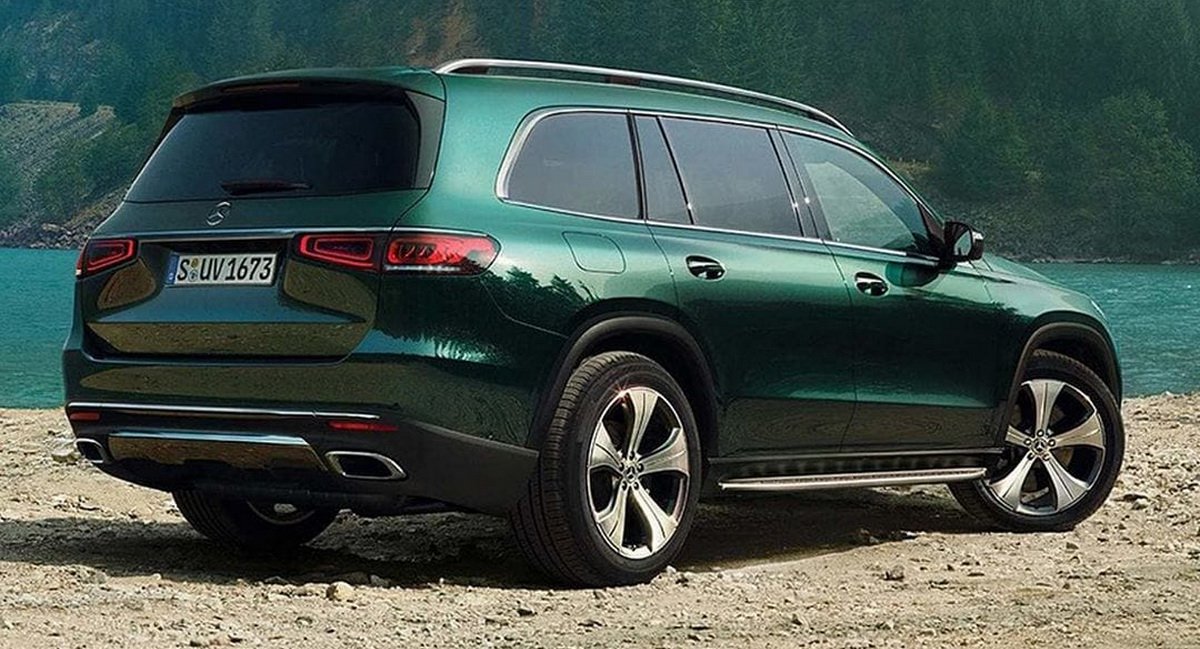 Thiết kế đuôi xe của Mercedes-Benz GLS 2020 Thiết kế đuôi xe của Mercedes-Benz GLS 2020