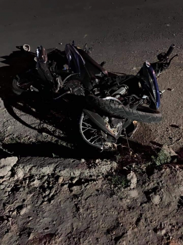 Chiếc Yamaha Exciter 135 chạy tốc độ cao gây tai nạn Chiếc Yamaha Exciter 135 chạy tốc độ cao gây tai nạn