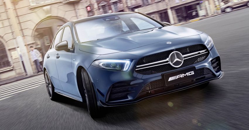Hiệu năng vận hành của Mercedes-AMG A35 L không có gì khác so với A35 tiêu chuẩn