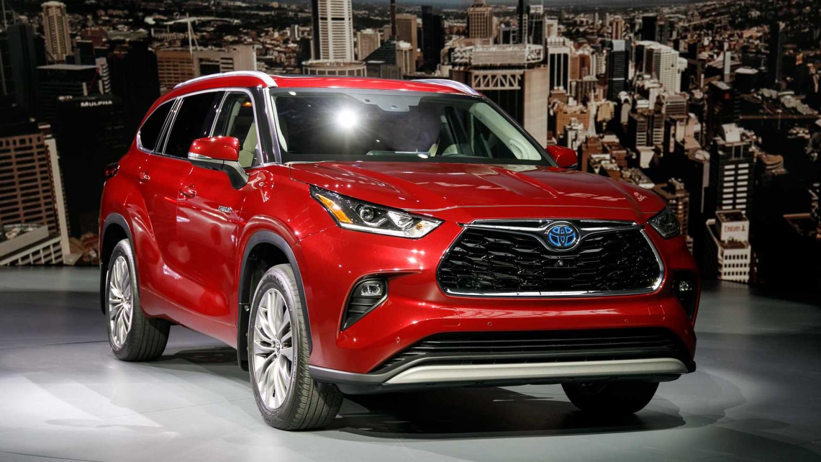 Toyota Highlander 2020 phiên bản hybrid tiết kiệm xăng ấn tượng