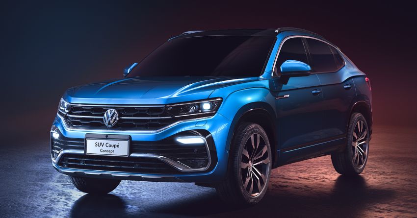 Phía trước của Volkswagen SUV Coupé