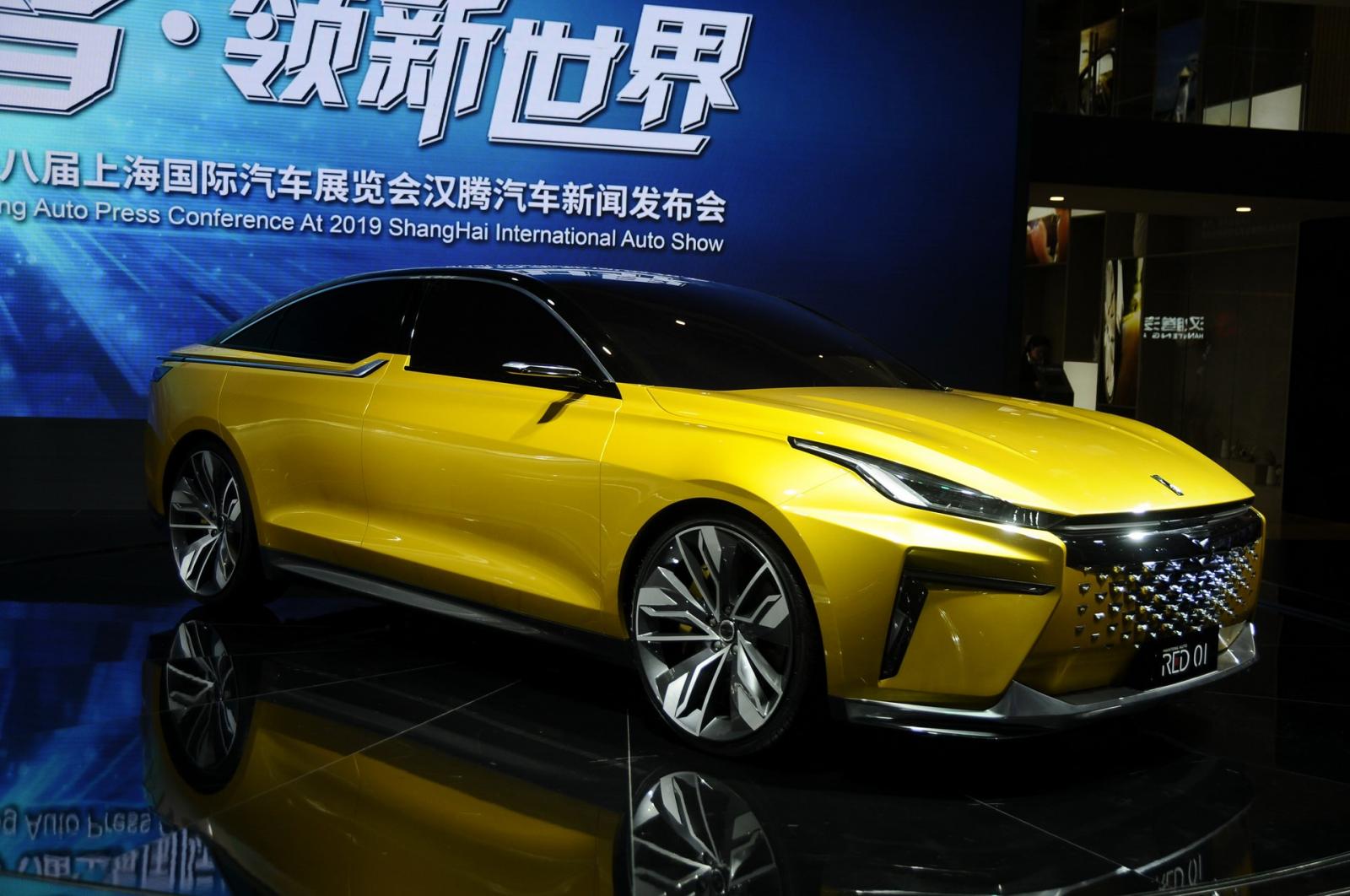 HanTeng Red 01 là một mẫu sedan concept mới hứa hẹn có cả phiên bản chạy điện lẫn chạy xăng