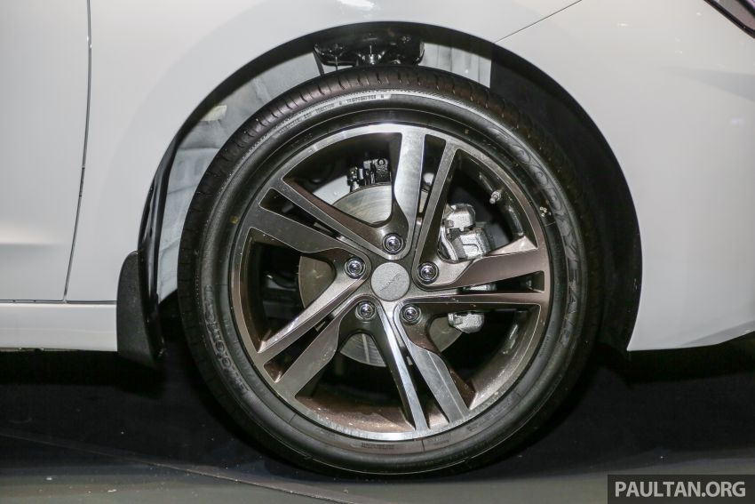 Bộ vành 17 inch của Hyundai Elantra 2019