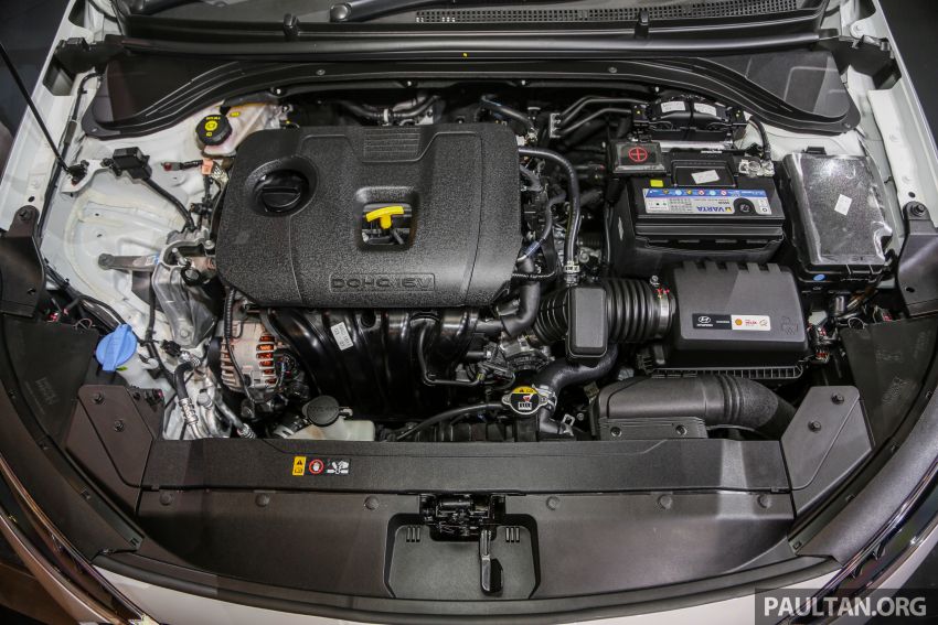 Động cơ của Hyundai Elantra 2019