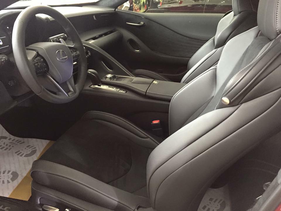 Nội thất của Lexus LC 500 độc nhất vô nhị ở Việt Nam