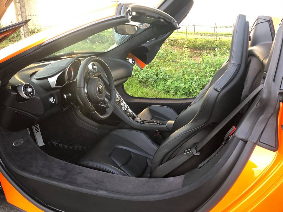 Siêu xe McLaren 650S Spider chỉ mất 15 giây để hạ mui Siêu xe McLaren 650S Spider chỉ mất 15 giây để hạ mui
