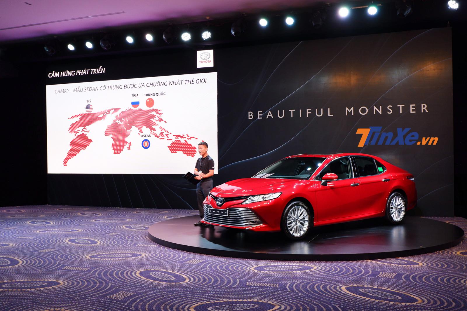 Toyota Camry 2019 sẽ chính thức được phân phối ra thị trường Việt Nam từ ngày 24/4