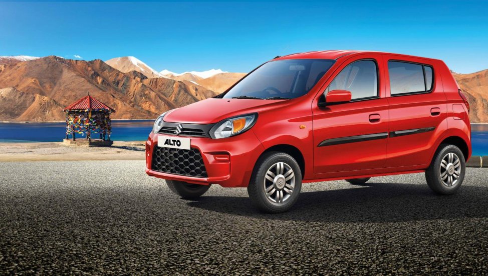Ngoài đầu xe, những phần còn lại trong thiết kế ngoại thất của Suzuki Alto 2019 không thay đổi