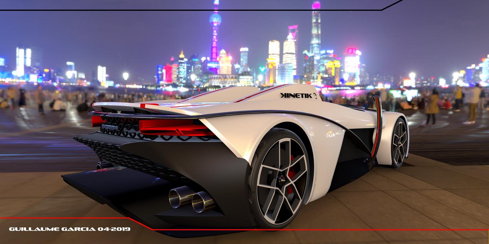 Mẫu concept này là nỗ lực của một mình nhà thiết kế Guillaume Garcia