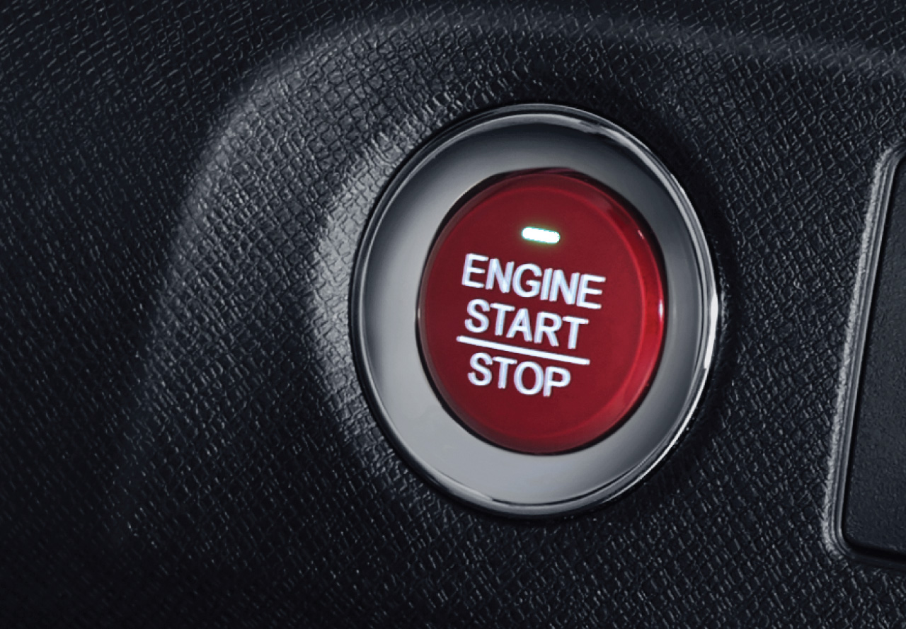 Nút bấm khởi động máy của Honda BR-V 2019