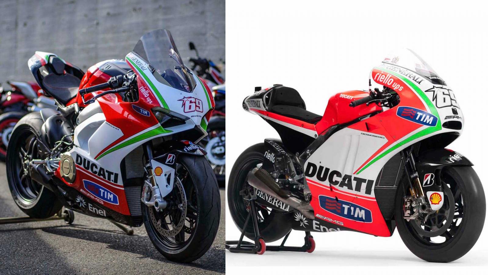 Phiên bản đặc biệt Ducati Panigale V4 dựa trên chiếc Desmosedici GP12