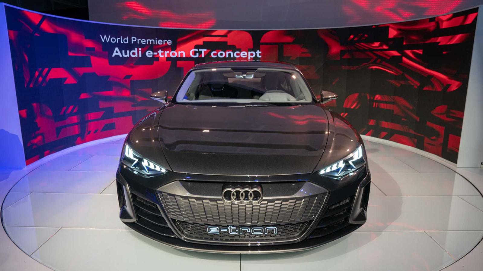 Audi E-Tron GT trong triển lãm Ô tô Los Angeles 2018