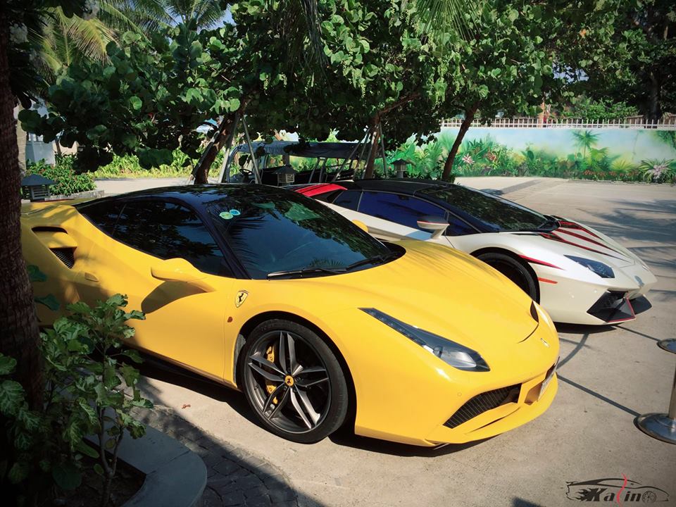 Siêu xe Ferrari 488 GTB của doanh nhân Hà Nội