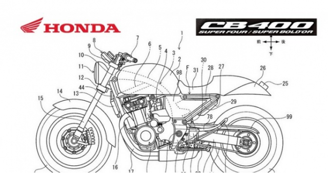 Honda CB 400 Super Four 15A100280