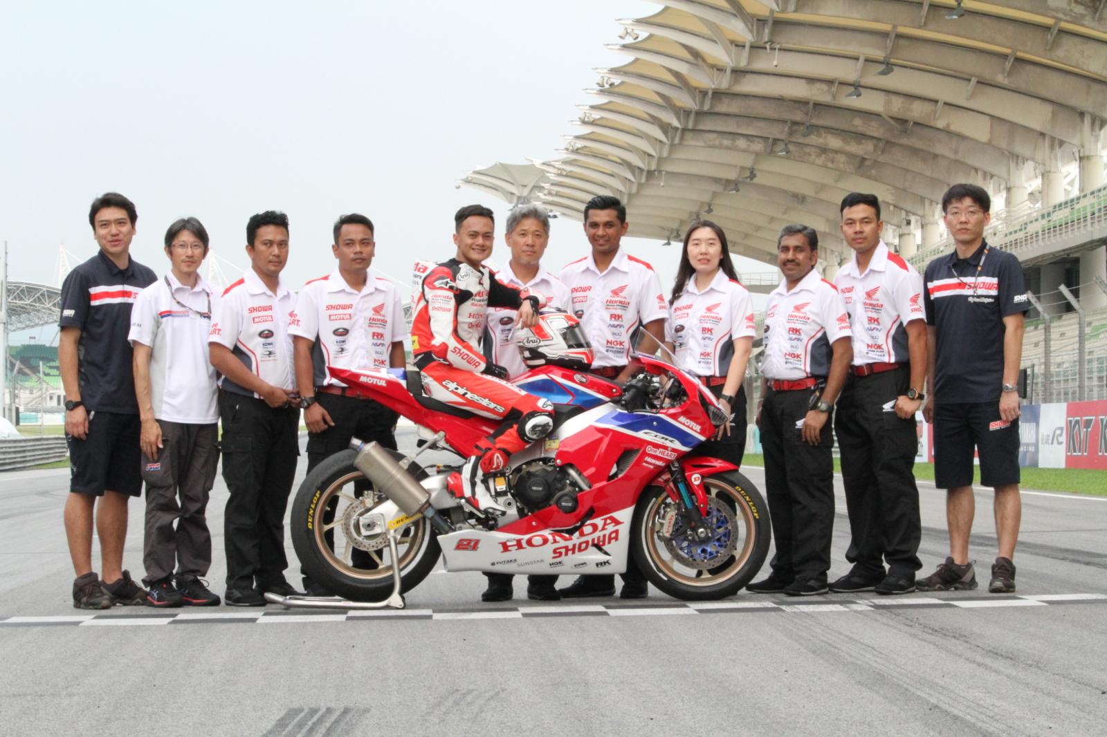 Đội đua Honda Asia Dream Racing with SHOWA từ mùa ARRC 2019