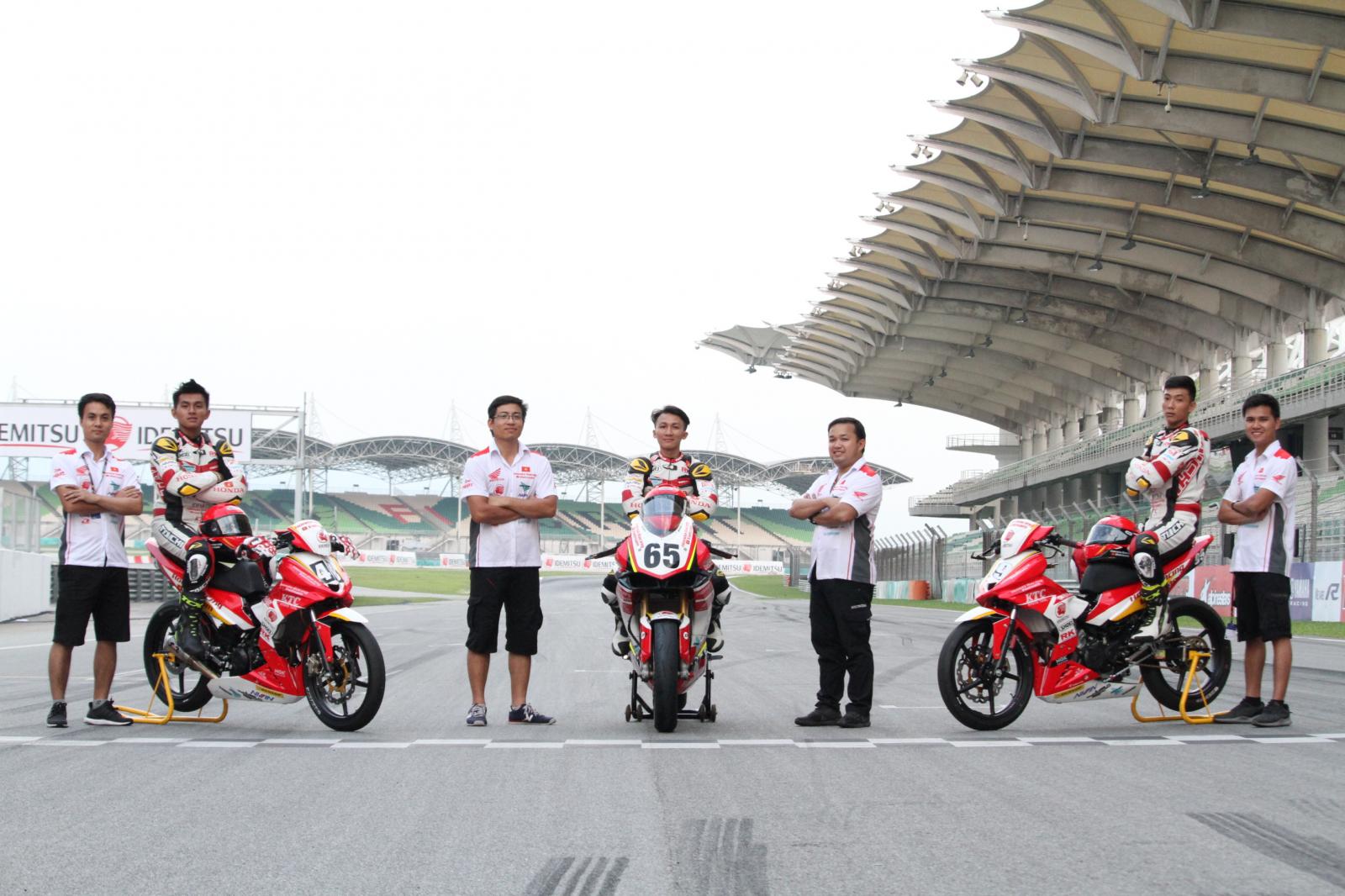 Đội đua Honda Racing Việt Nam tại ARRC 2019
