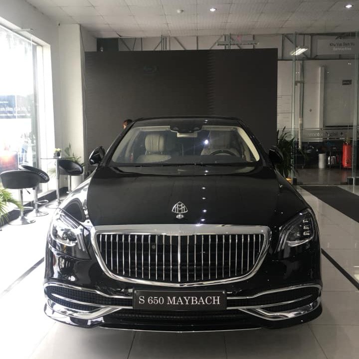 Cận cảnh vẻ đẹp của xe siêu sang Mercedes-Maybach S650 2019 đầu tiên về Việt Nam