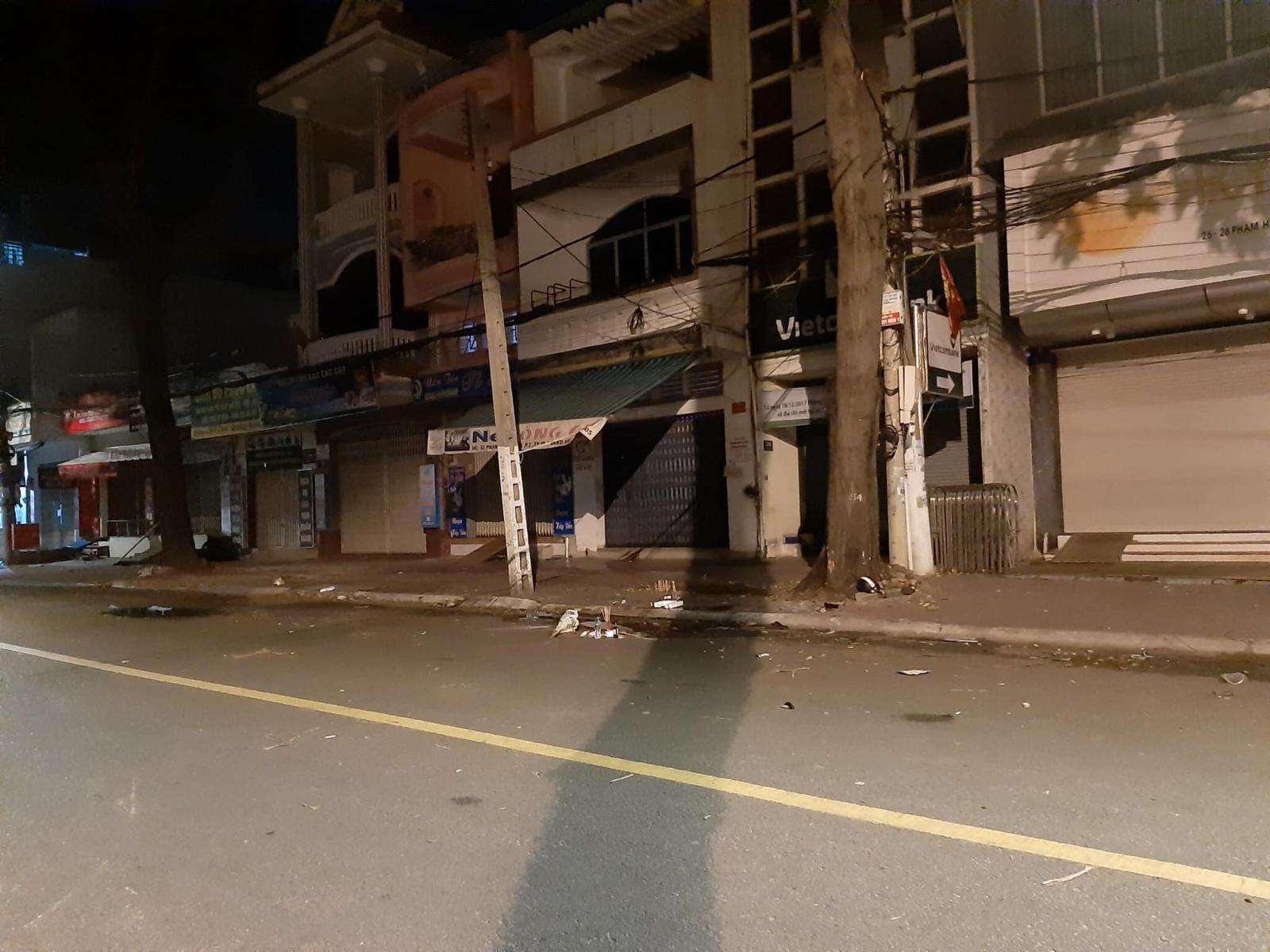 Đoạn đường nơi xảy ra vụ tai nạn khiến 2 người tử vong