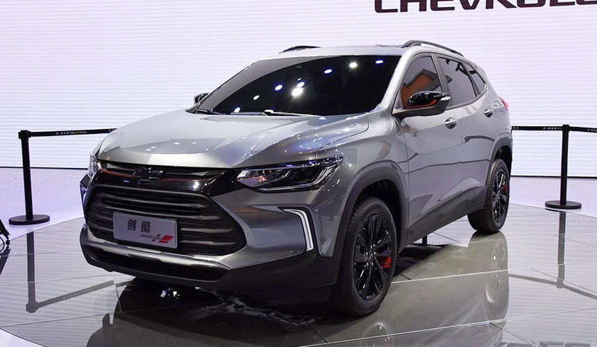 Cận cảnh thiết kế đầu xe của Chevrolet Tracker 2019