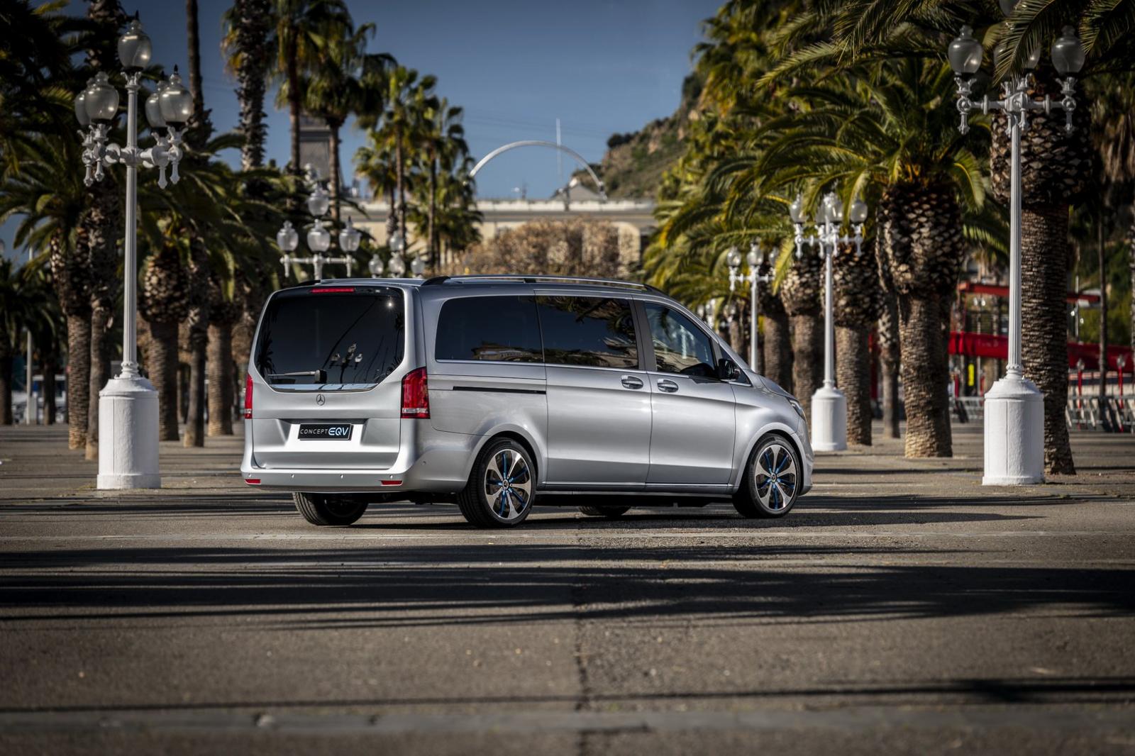 Phiên bản thương mại của Mercedes-Benz EQV sẽ ra mắt ở Triển lãm Ô tô Frankfurt 2019