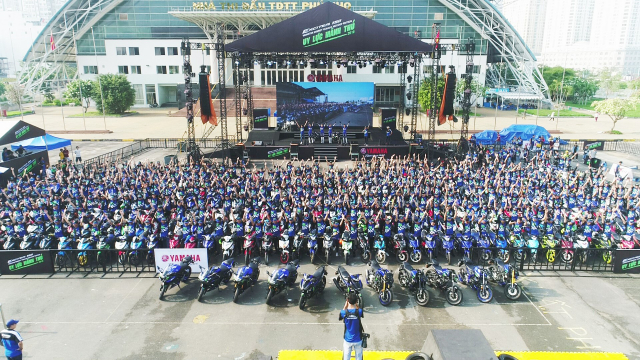 Hàng trăm biker sở hữu Yamaha Exciter khu vực miền Nam đã tụ họp trong Exciter Fest 2019