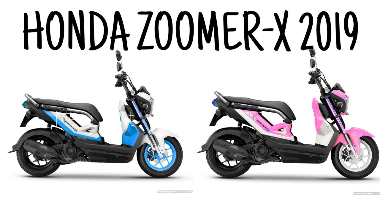 Honda Zoomer-X 2019 chính thức ra mắt tại Thái Lan với ngoại hình cục mịch