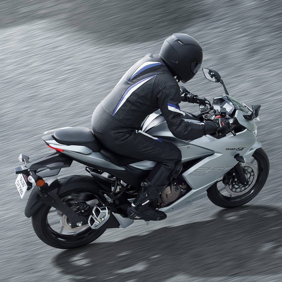 Suzuki Gixxer SF250 mang thiết kế hoàn toàn mới