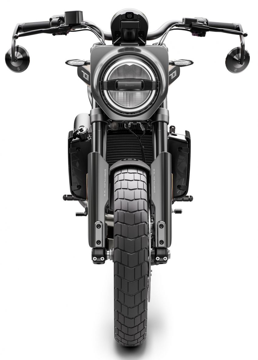 Đầu đèn Husqvarna Svartpilen 701 Style