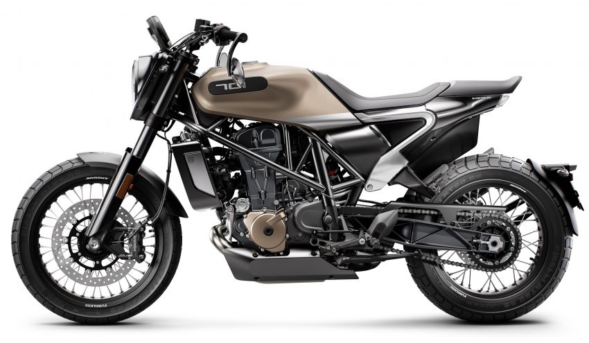 Xe mang thiết kế flat track cổ điển