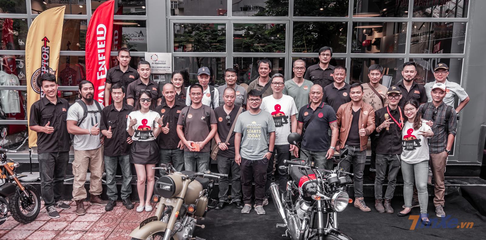 Đại gia đình Royal Enfield Hà Nội đón nhận thành viên mới 650 Twin