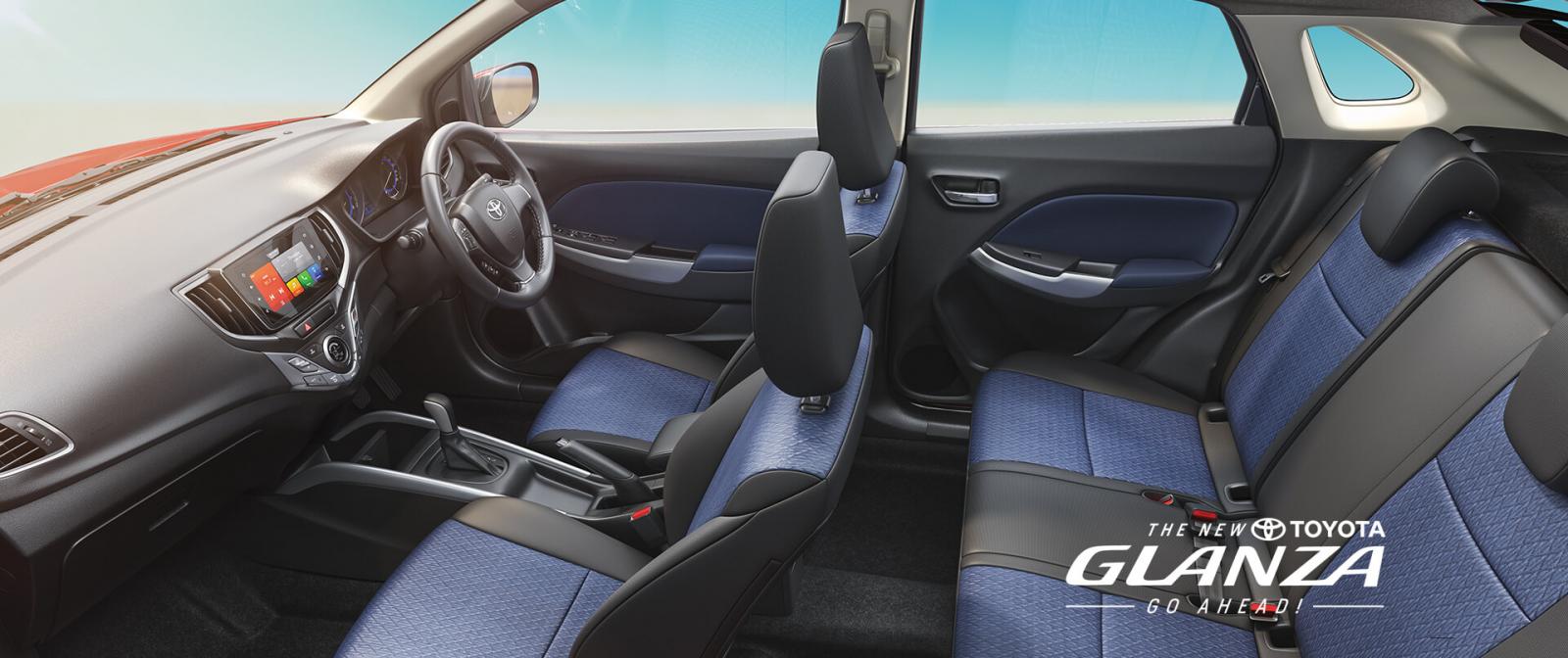 Nội thất bên trong Toyota Glanza 2019 Nội thất bên trong Toyota Glanza 2019