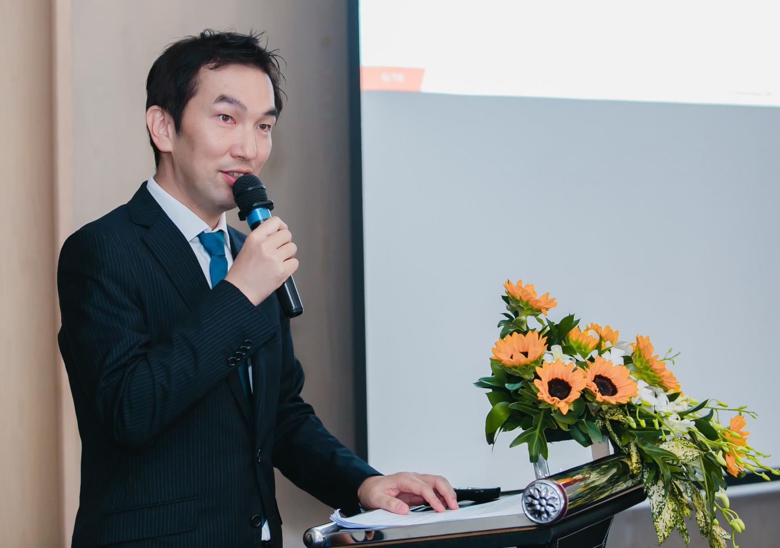 Ông Sadaharu Kato - tân Tổng Giám đốc cyar Bridgestone tại Việt Nam.