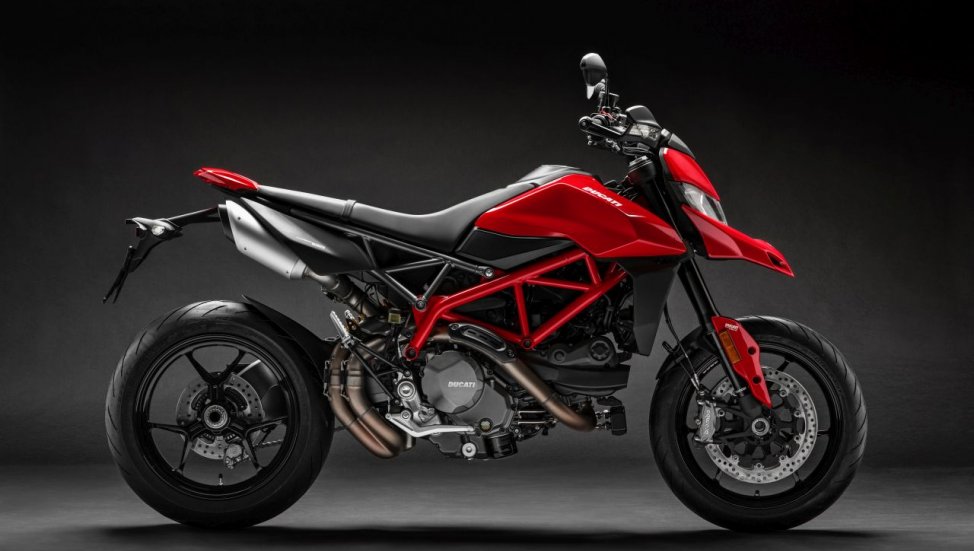 Trái tim của Ducati Hypermotard 950 2019 là động cơ L-Twin 937cc