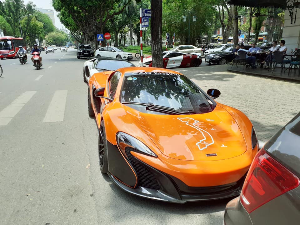 Trong đó chiếc siêu xe mui trần McLaren 650S Spider này đã lên đề-can Car Passion 2019
